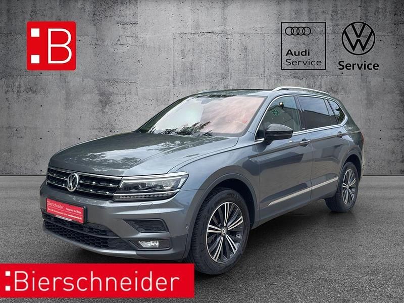 Grau Gebraucht 2021 VW Tiguan Allspace Comfortline SUV | 34.950 € (Fairer Preis) - Bild 1/4