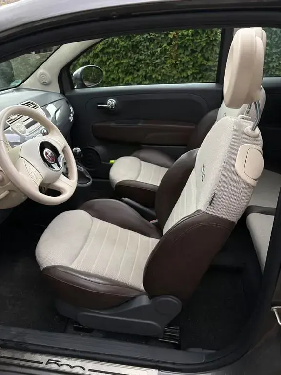 Gebraucht Fiat 500 Lounge 95 PS (69 kW) 2011 Grau Cabrio