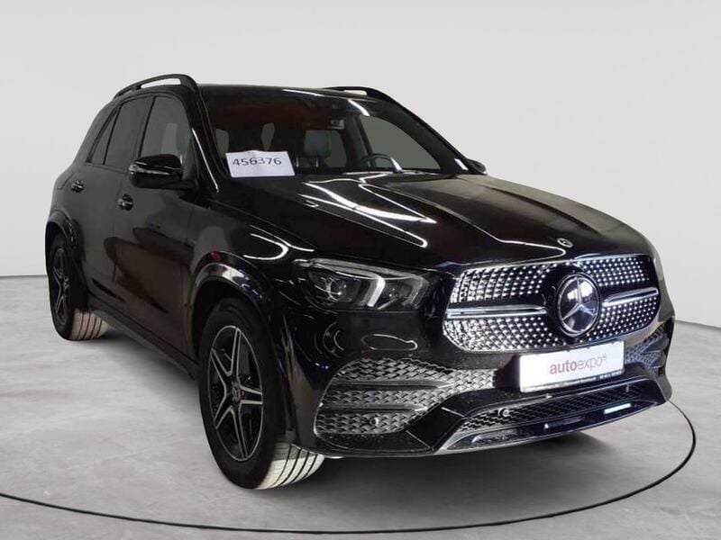 Obsidianschwarz metallic Gebraucht 2021 Mercedes GLE350 AMG line SUV | 50.990 € (Superpreis) - Bild 1/4