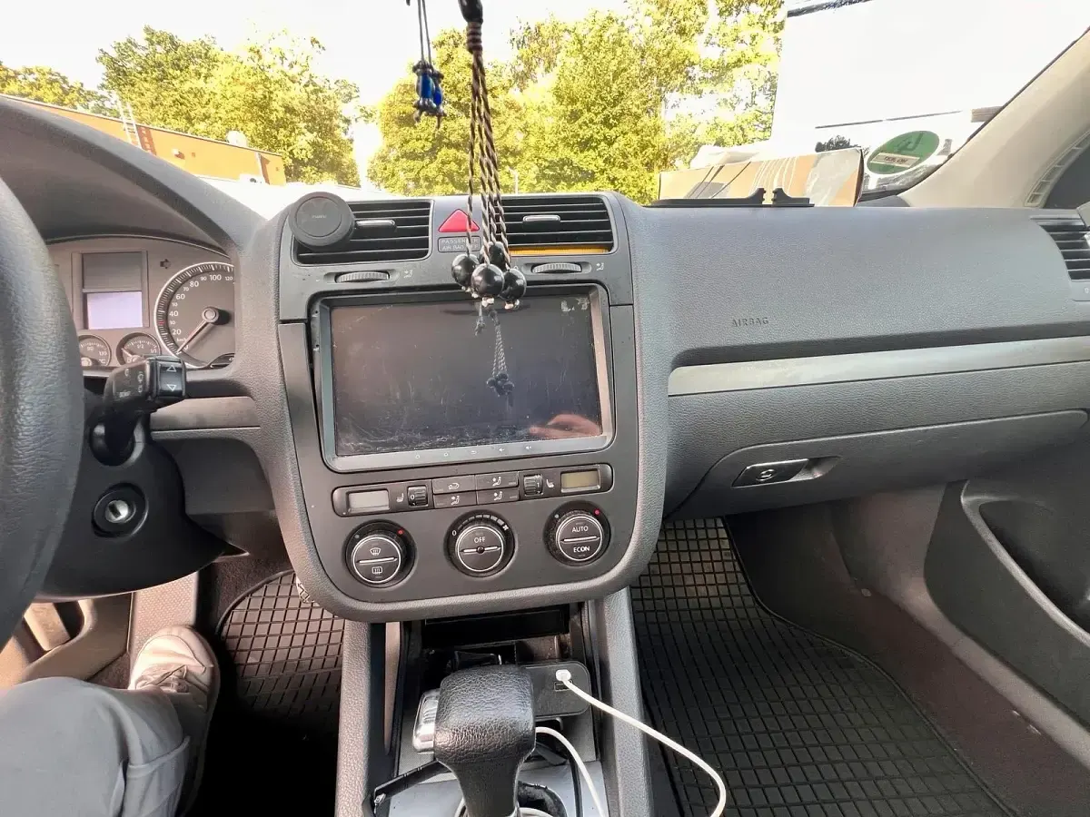 Gebraucht VW Golf V 2006 Schwarz Kleinwagen