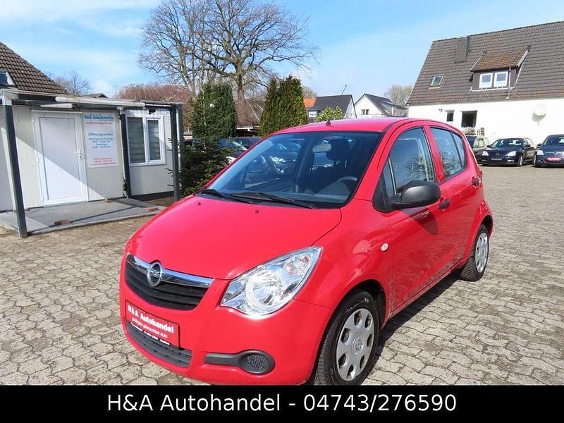 Gebraucht Opel Agila Basis 65 PS (47 kW) 2009 Rot Kleinwagen