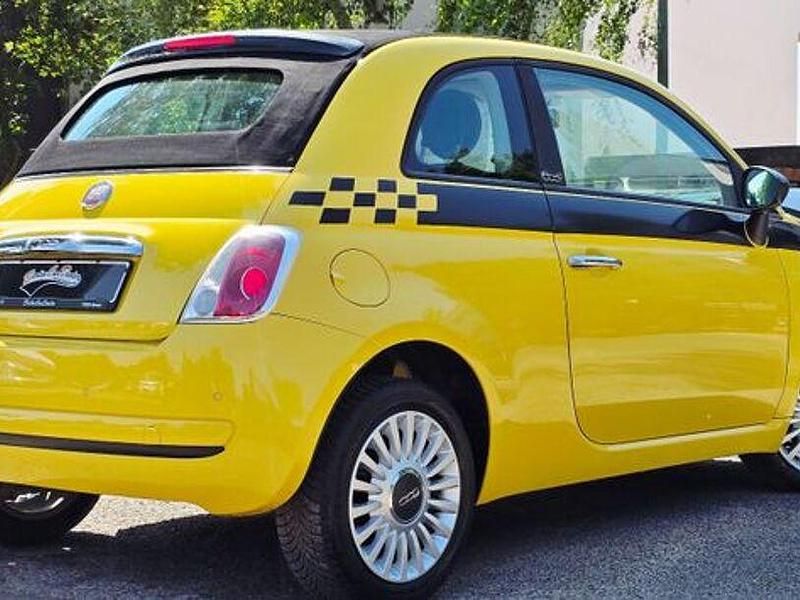 Gebraucht Fiat 500 69 PS (50 kW) 2010 Gelb Cabrio