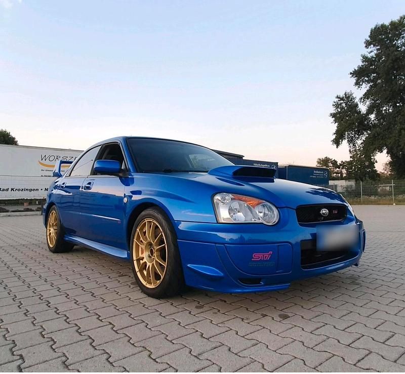 Usata Subaru Impreza 2005 Blu Berlina