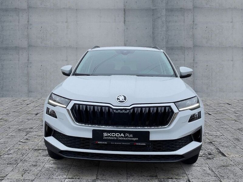 Gebraucht Skoda Karoq Elegance 150 PS (110 kW) 2024 Moonweiss metallic SUV