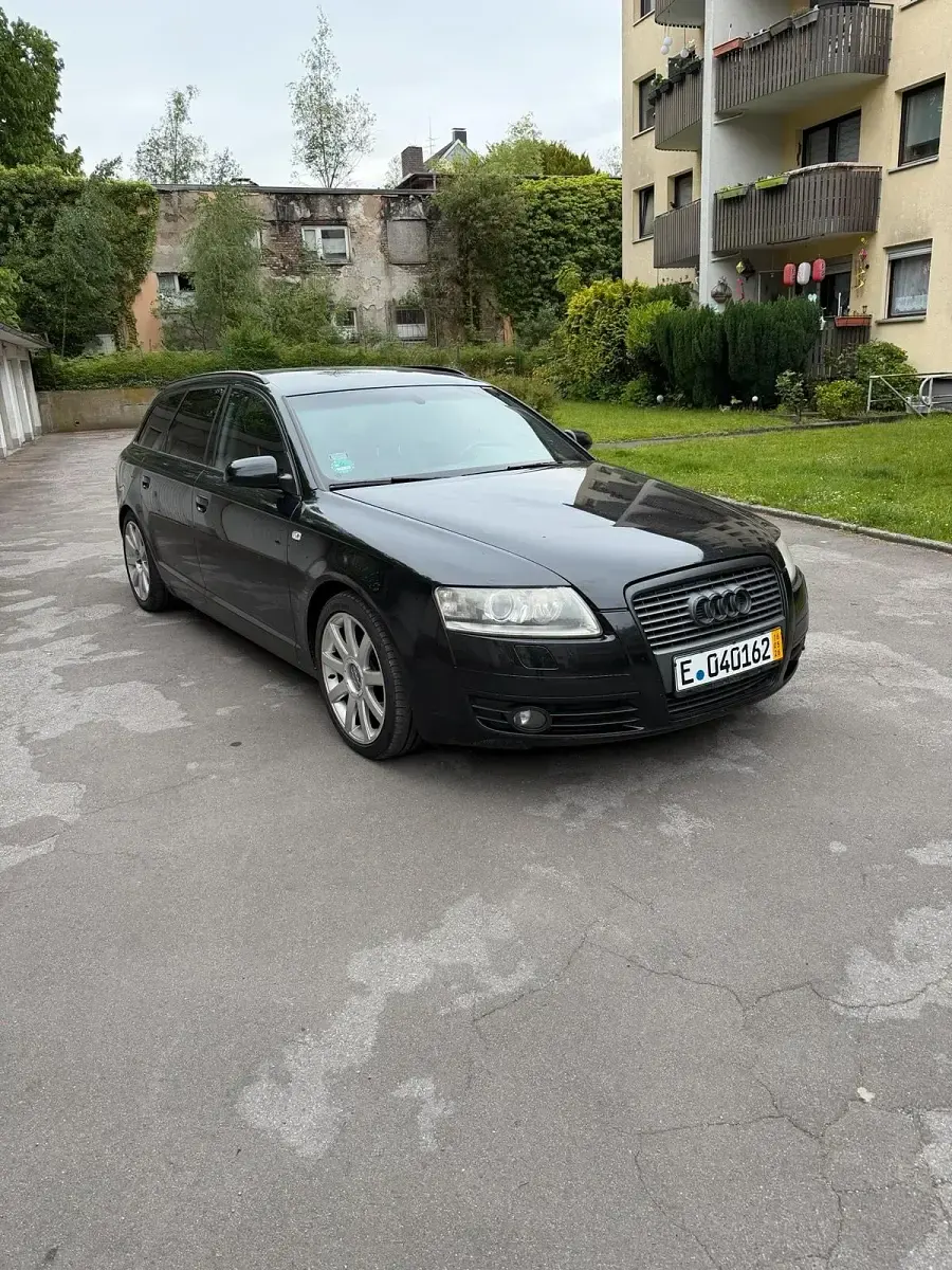Usata Audi A6 S-Line 209 CV (153 kW) 2008 Nero Station wagon