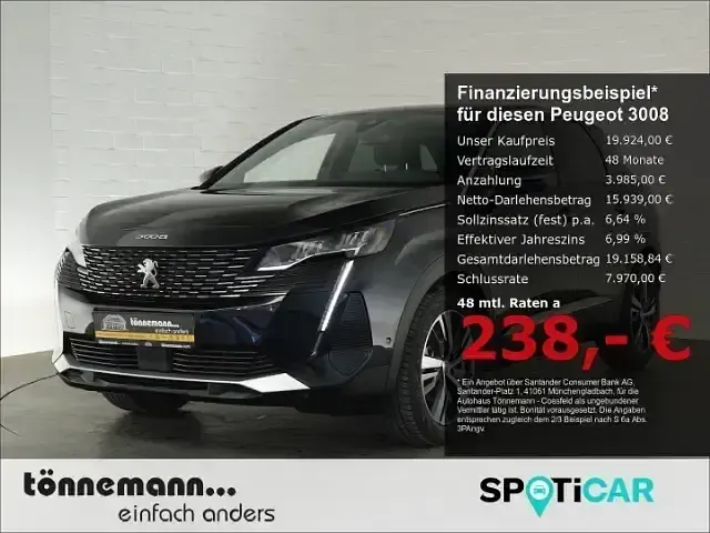 Gebraucht Peugeot 3008 Allure 131 PS (96 kW) 2023 SUV