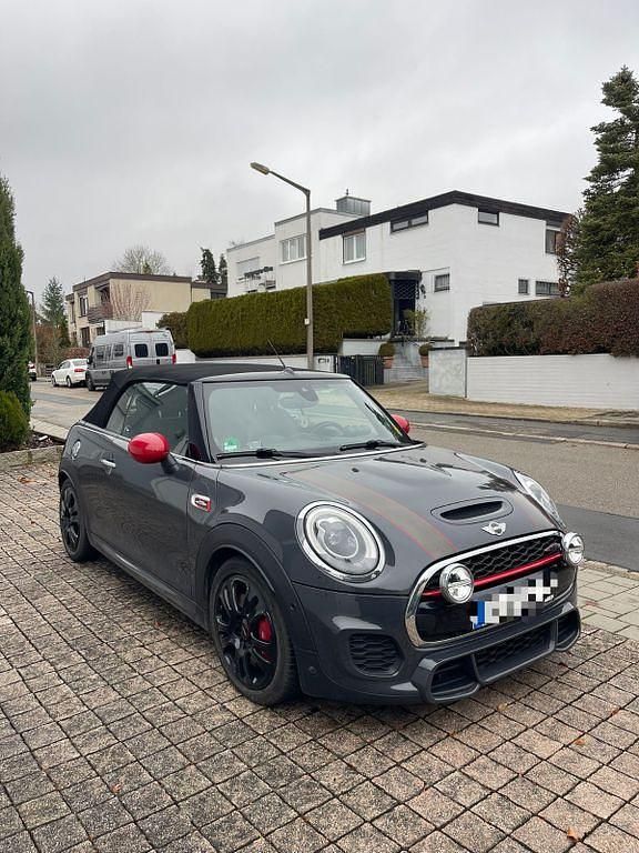 Grau Gebraucht 2016 Mini John Cooper Works Cabriolet Cabrio | 23.000 € (Teuer) - Bild 1/4