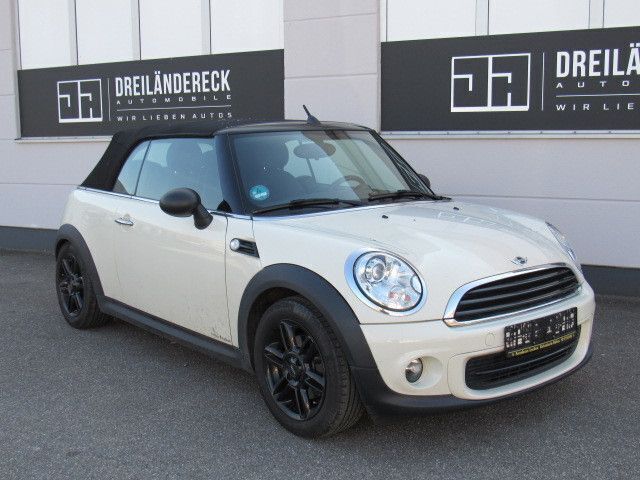 Weiß Gebraucht 2014 Mini One Cabriolet Cabrio | 5.800 € (Guter Preis) - Bild 1/4