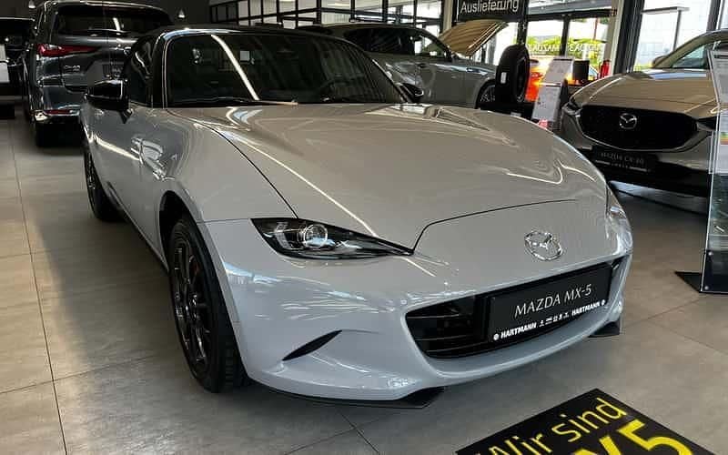 Aero grey Neu 2025 Mazda MX5 Homura-Line Cabrio | 32.190 € (Guter Preis) - Bild 1/4