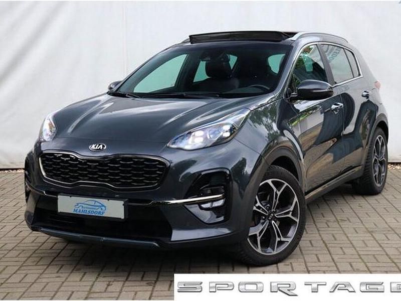 (h8g) pentametal met. Gebraucht 2019 Kia Sportage GT-Line SUV | 23.460 € (Fairer Preis) - Bild 1/3