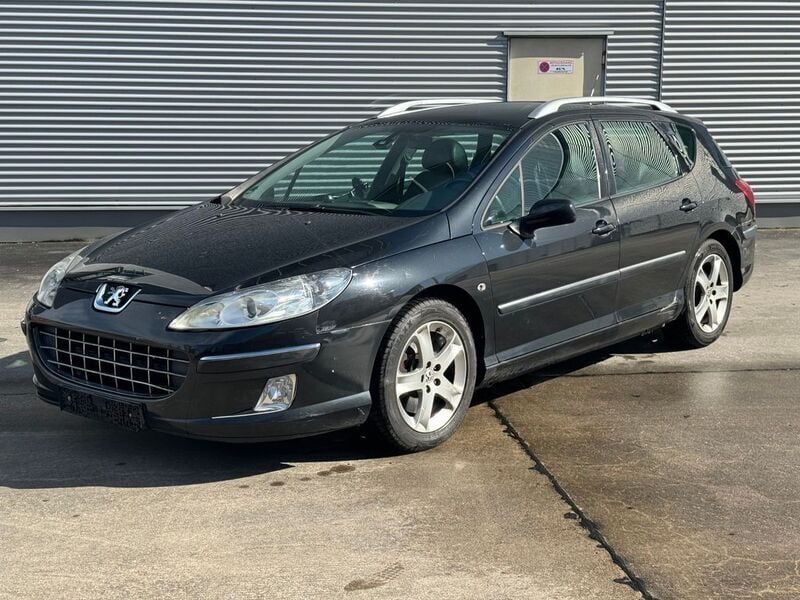Schwarz Gebraucht 2005 Peugeot 407 Premium Kombi | 2.450 € (Fairer Preis) - Bild 1/4