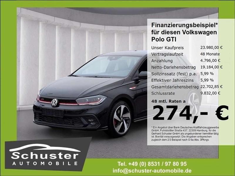Deep black perleffekt Gebraucht 2024 VW Polo GTI Kleinwagen | 23.980 € (Guter Preis) - Bild 1/4
