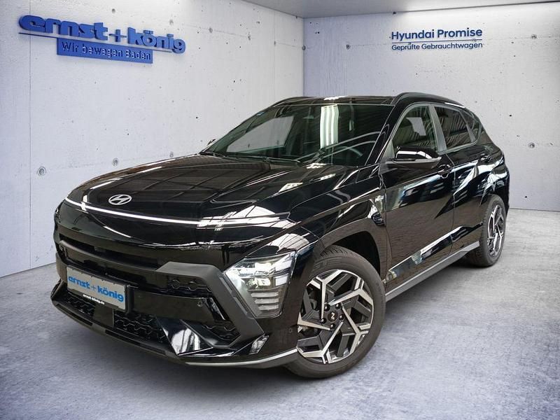 Schwarz Gebraucht 2024 Hyundai Kona N Line SUV | 31.990 € (Etwas zu teuer) - Bild 1/4