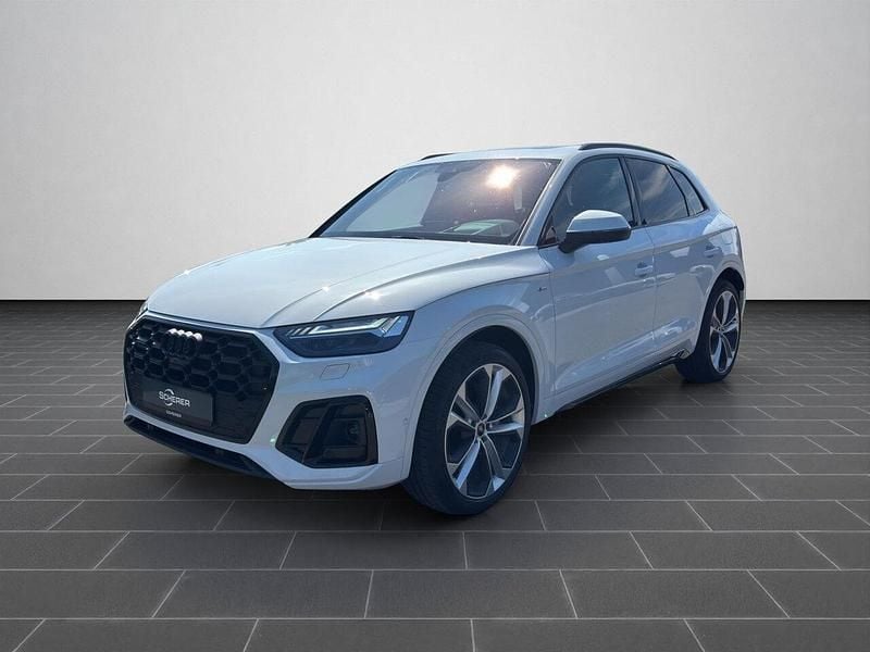Gletscherweiß metallic (metallic) Gebraucht 2025 Audi Q5 Ambiente SUV | 66.590 € (Superpreis) - Bild 1/4