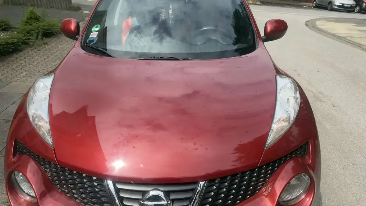 Gebraucht Nissan Juke Acenta 117 PS (86 kW) 2011 Rot SUV