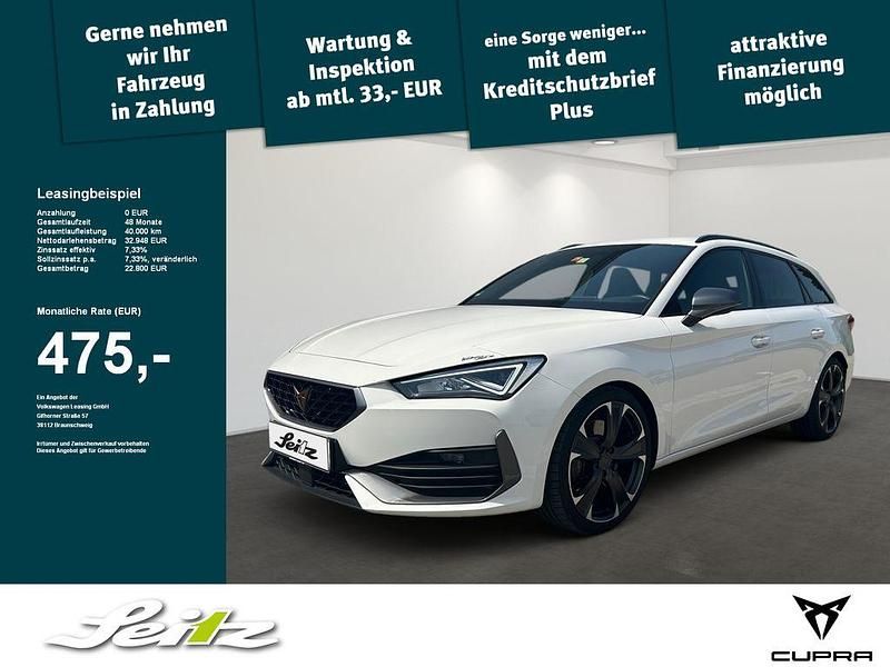 Candy weiss Gebraucht 2023 Cupra Leon VZ Kombi | 32.490 € (Guter Preis) - Bild 1/3