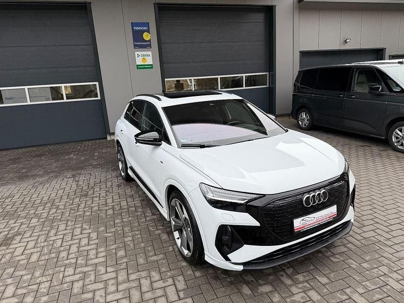 Gebraucht Audi Q4 e-tron S-Line 219 kW (299 PS) 2023 Weiß SUV