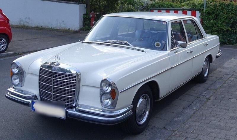 Weiß Gebraucht 1969 Mercedes W108 SE Limousine | 22.200 € - Bild 1/4