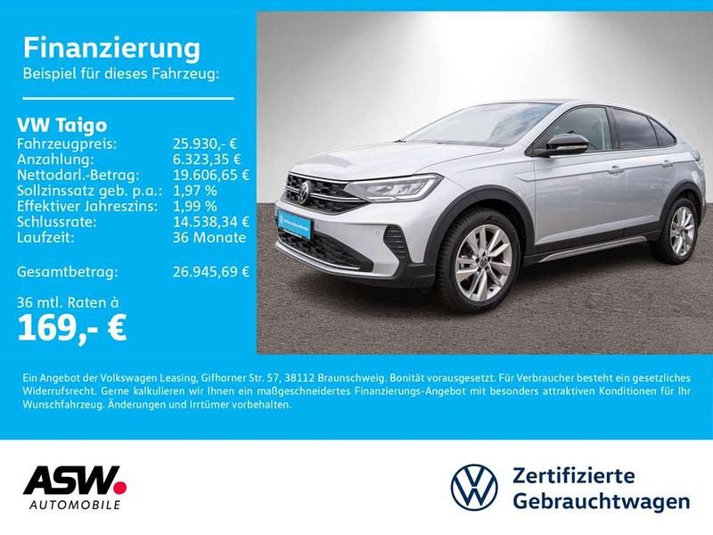 Reflexsilber metallic Gebraucht 2025 VW Taigo Goal SUV | 25.930 € (Teuer) - Bild 1/4