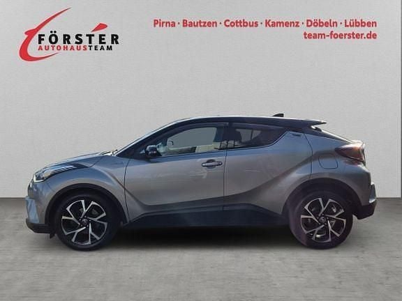 Gebraucht Toyota C-HR+ Plus 122 PS (89 kW) 2017 Metalstreamgrau metallic / dach schwarz