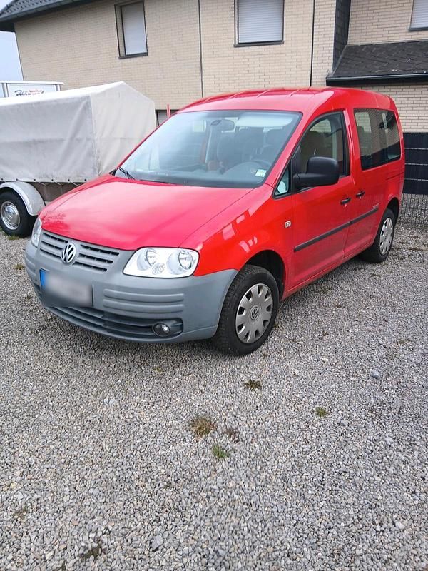 Gebraucht VW Caddy Life 2010 Rot Van / Kleinbus
