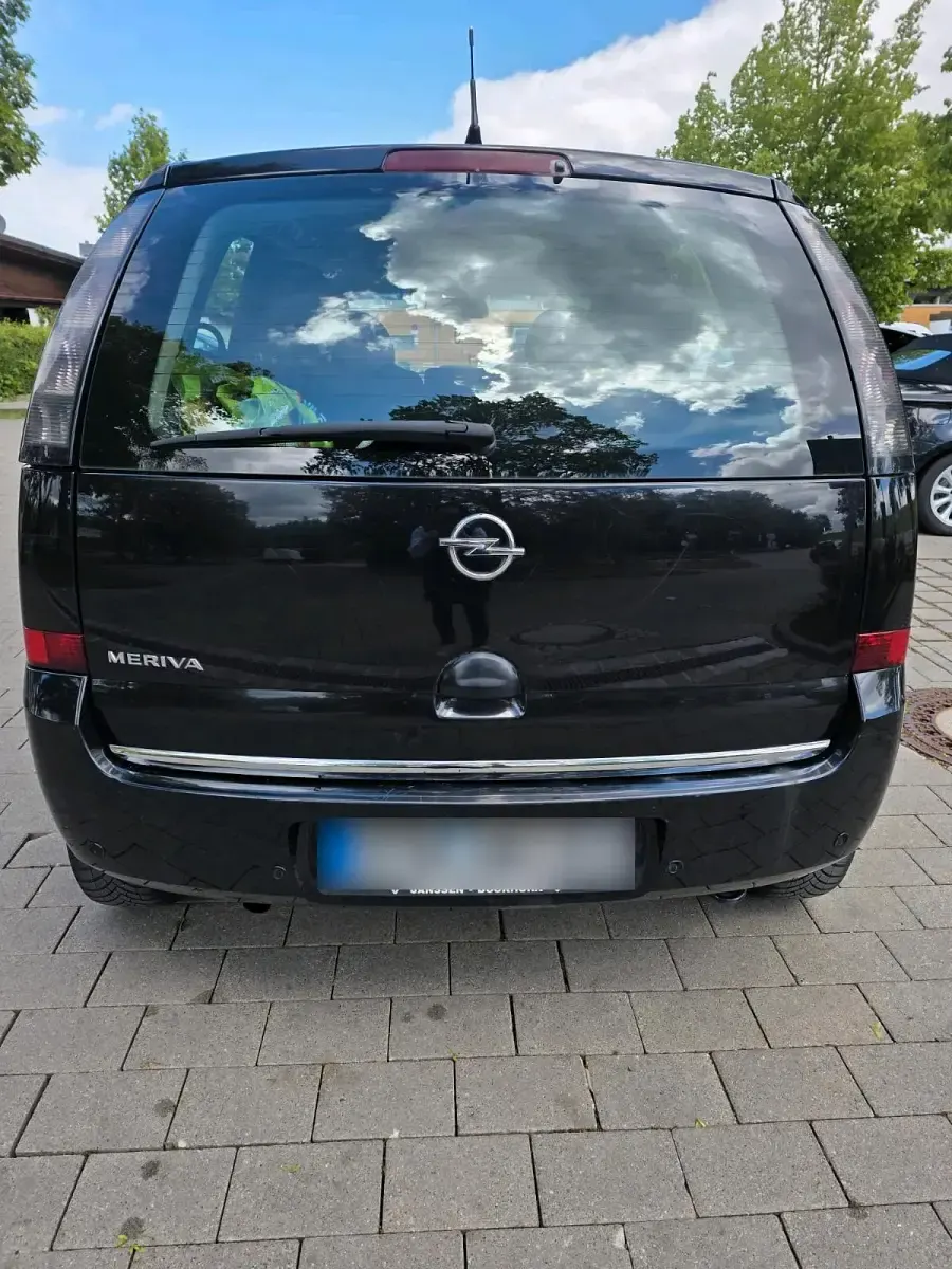 Gebraucht Opel Meriva 105 PS (77 kW) 2008 Schwarz Van / Kleinbus