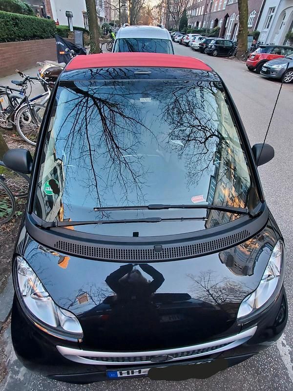 Schwarz Gebraucht 2014 Smart ForTwo Cabrio Cabrio | 7.490 € (Fairer Preis) - Bild 1/4