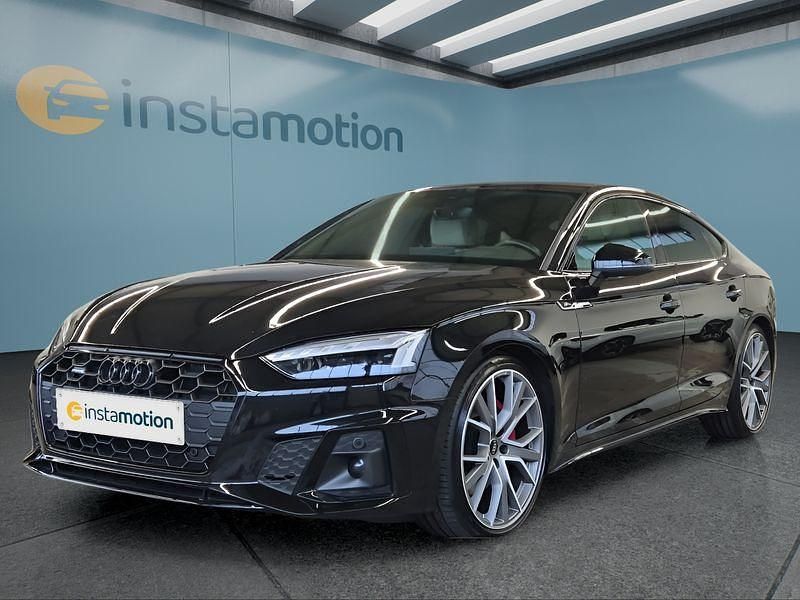 Schwarz Gebraucht 2022 Audi A5 Sportback Kleinwagen | 42.949 € (Fairer Preis) - Bild 1/4
