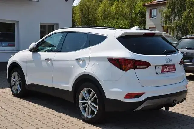 Gebraucht Hyundai Santa Fe Premium 234 PS (172 kW) 2017 Weiß SUV