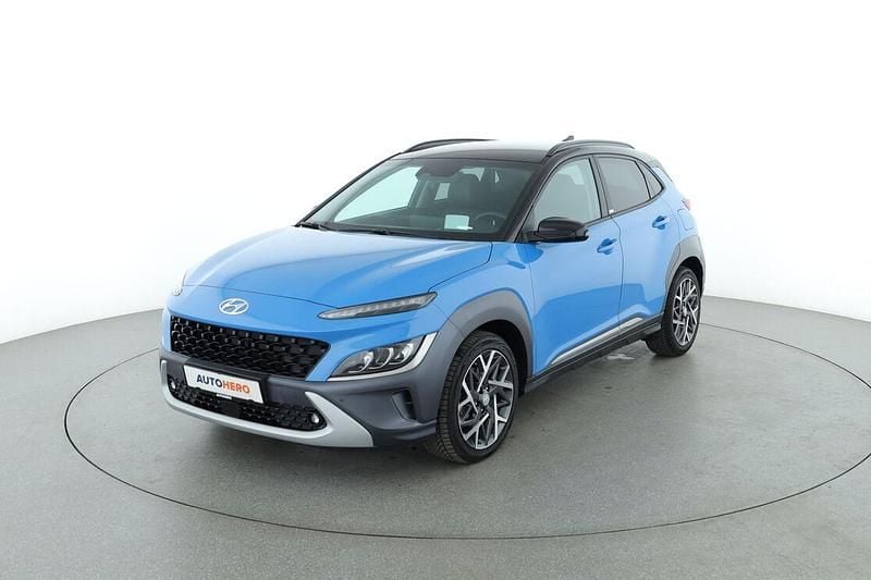 Blau Gebraucht 2021 Hyundai Kona Prime SUV | 22.090 € (Guter Preis) - Bild 1/3