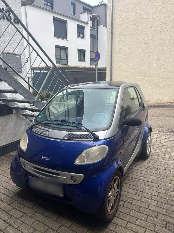 Blau Gebraucht 2000 Smart ForTwo Coupé Passion Kleinwagen | 750 € (Superpreis) - Bild 1/1