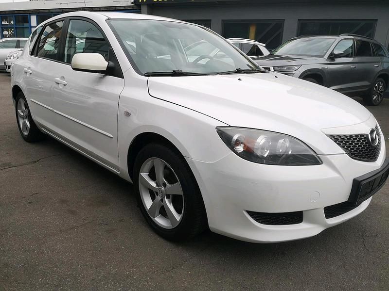 Gebraucht Mazda 3 105 PS (77 kW) 2005 Weiß Kleinwagen