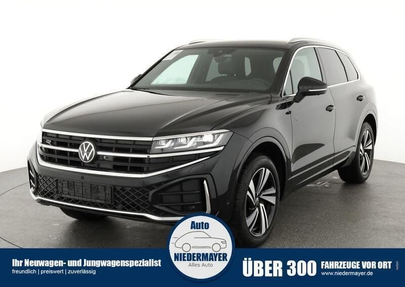 Grenadill schwarz metallic Neu 2024 VW Touareg R-line SUV | 72.995 € (Superpreis) - Bild 1/4
