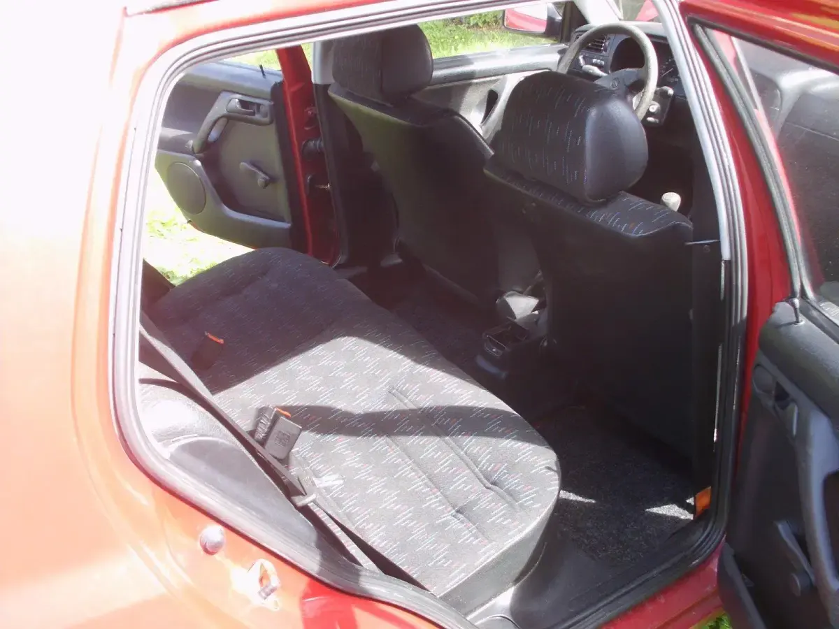 Gebraucht VW Golf III 1996 Rot Kleinwagen