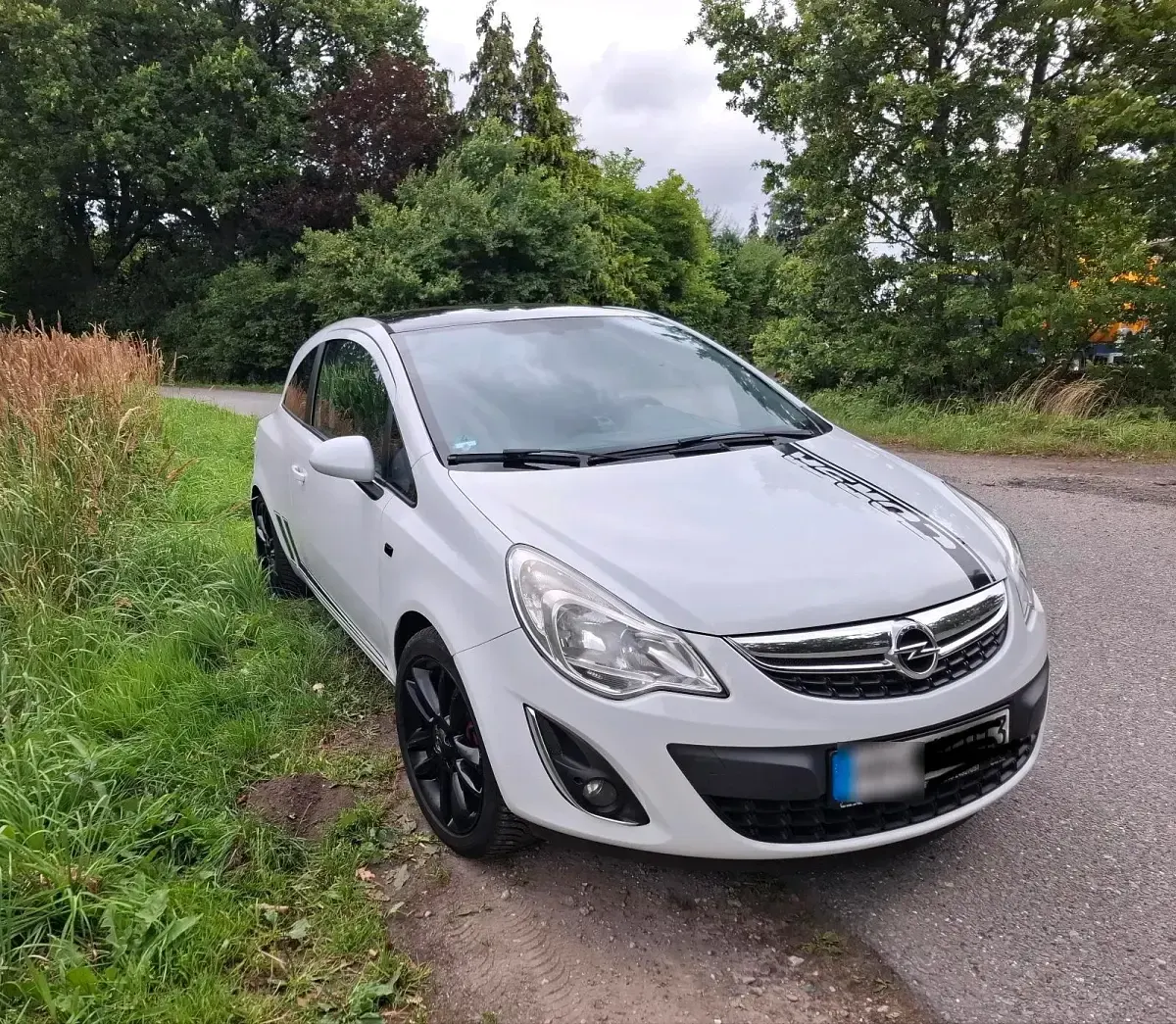 Gebraucht Opel Corsa Color Edition 101 PS (74 kW) 2012 Weiß Kleinwagen