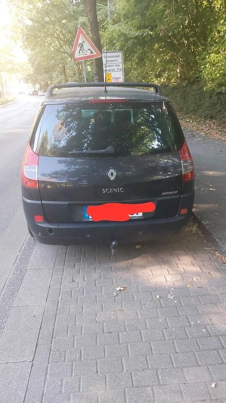 Schwarz Gebraucht 2007 Renault Scénic II Van / Kleinbus | 1.150 € (Teuer) - Bild 1/4