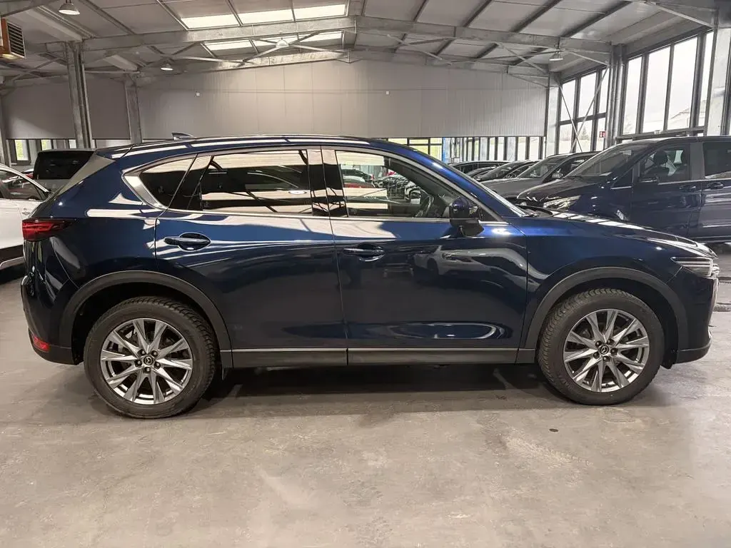 Gebraucht Mazda CX-5 Luxury 194 PS (142 kW) 2019 Blau SUV