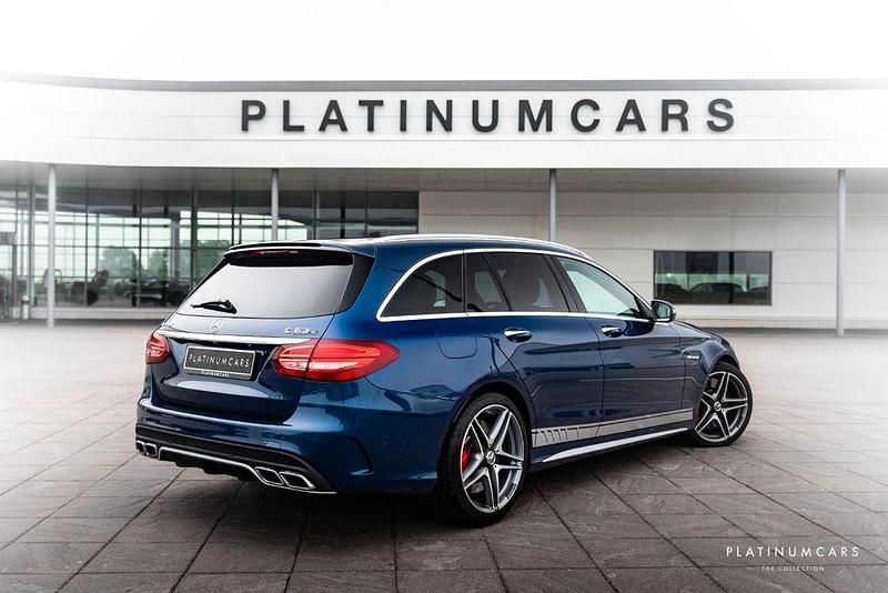 Gebraucht Mercedes C63S AMG AMG 510 PS (375 kW) 2017 Blau Limousine