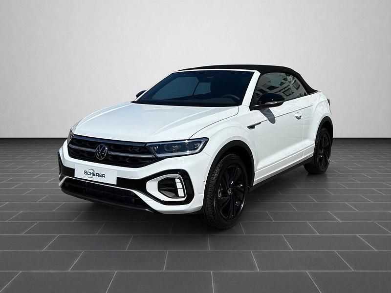 Pure white / schwarz Gebraucht 2025 VW T-Roc SUV | 36.990 € (Fairer Preis) - Bild 1/4