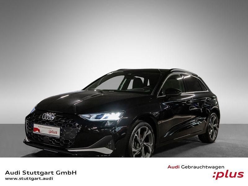Mythosschwarz metallic Gebraucht 2024 Audi A3 Sportback Sport Limousine | 32.940 € (Guter Preis) - Bild 1/4