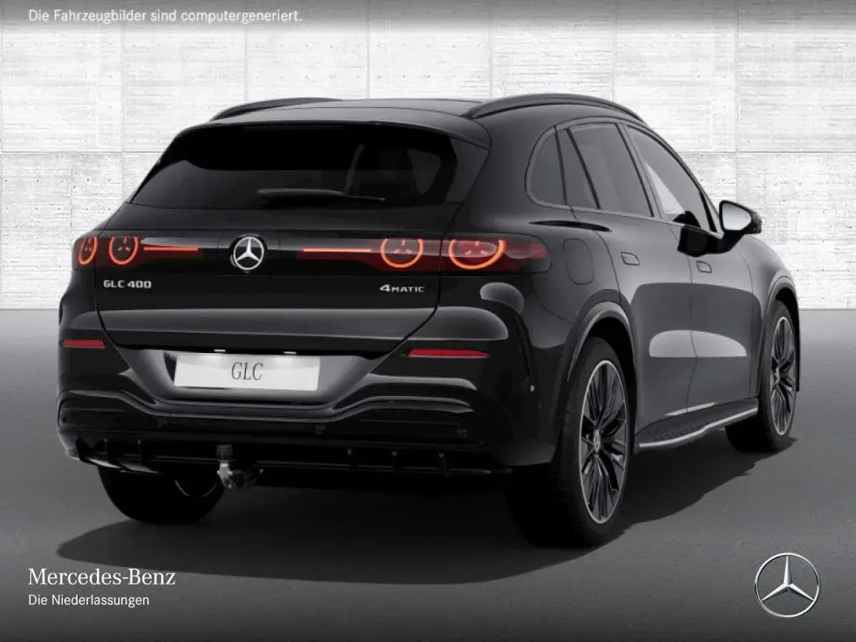Gebraucht Mercedes GLC400d AMG 359 kW (489 PS) 2026 Schwarz SUV