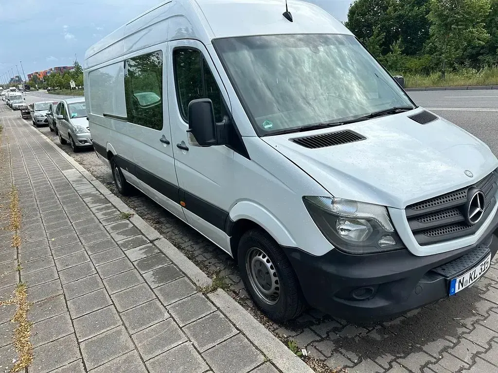 Gebraucht Mercedes Sprinter 163 PS (119 kW) 2015 Weiß