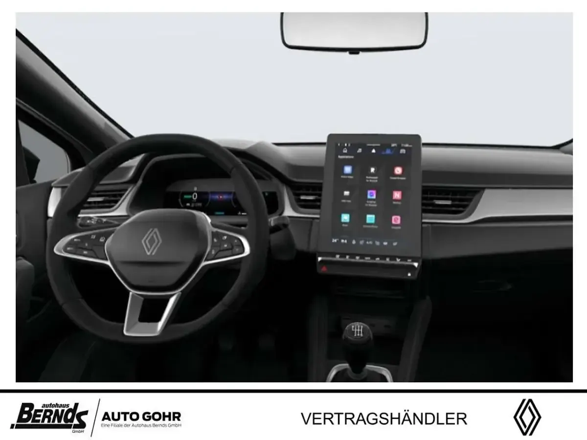 Nowe Renault Captur Evolution 114 KM (83 kW) 2026 Czarny SUV