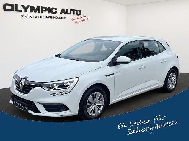 Weiss "nacre" Gebraucht 2020 Renault Mégane IV Life Limousine | 12.990 € (Fairer Preis) - Bild 1/4