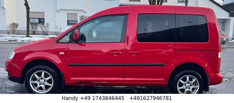 Gebraucht VW Caddy Life 102 PS (75 kW) 2009 Rot Van / Kleinbus
