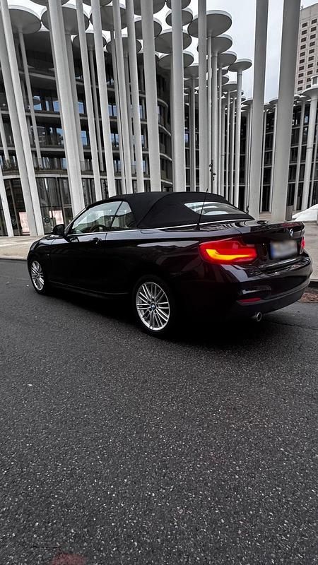 Gebraucht BMW 218 150 PS (110 kW) 2016 Schwarz Cabrio