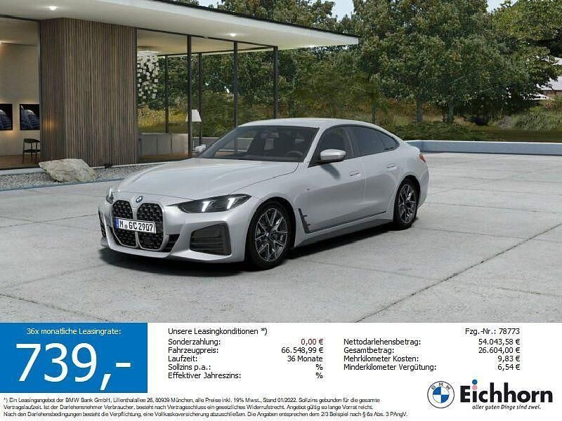 Grau Neu 2025 BMW 420 M Sport | 52.499 € (Etwas zu teuer) - Bild 1/4