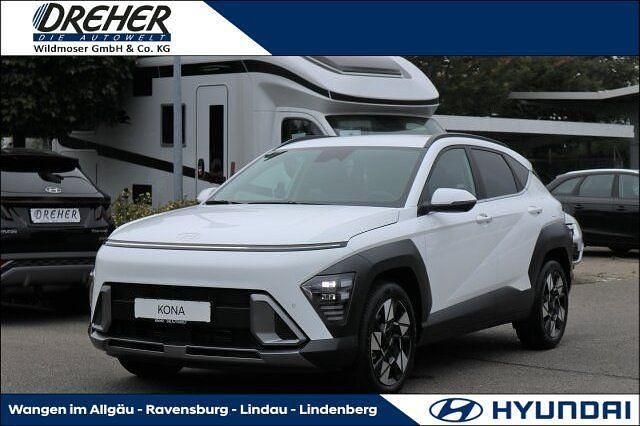 Atlas white Neu 2025 Hyundai Kona Prime SUV | 31.690 € (Etwas zu teuer) - Bild 1/4