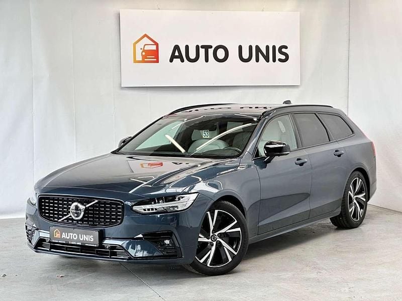 Blau Gebraucht 2021 Volvo V90 R-Design Kombi | 27.727 € (Guter Preis) - Bild 1/4