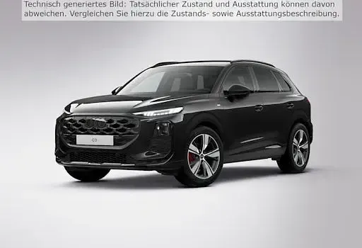 Neu Audi Q3 Ambiente 150 PS (110 kW) 2025 Schwarz SUV